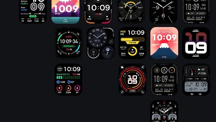 Amazfit Bip 6 400 циферблатов бесплатно кастомизация фото