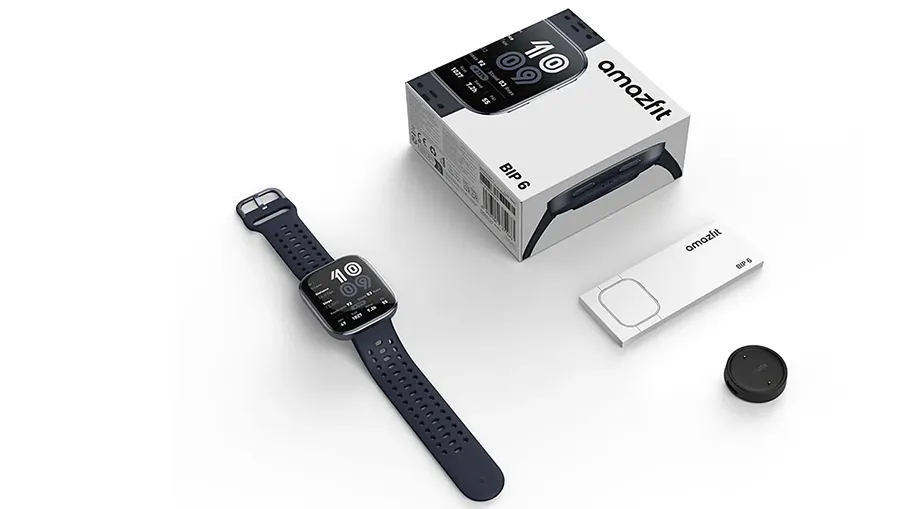 Amazfit Bip 6 экоупаковка переработка USB-C зарядка