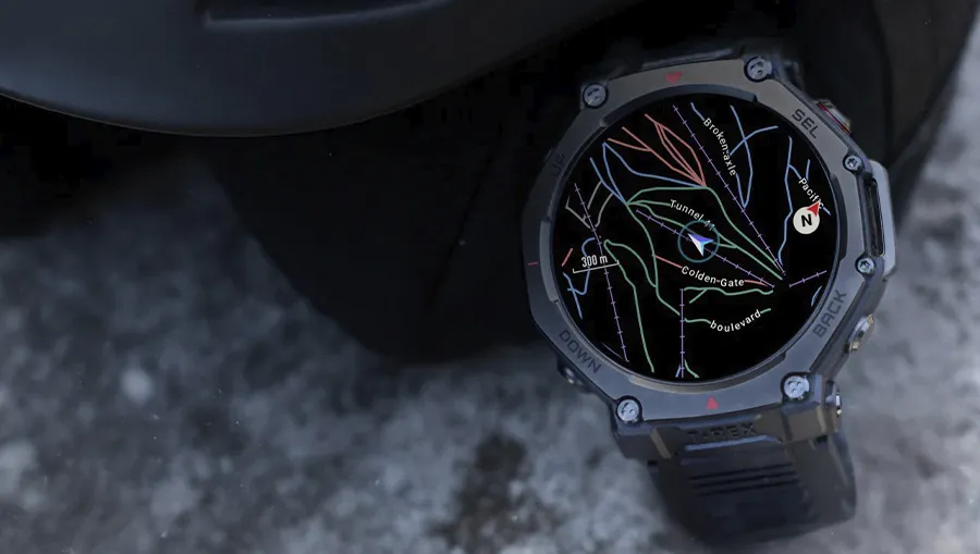 Amazfit T-Rex 3 Pro карты горнолыжных курортов трассы подъёмники