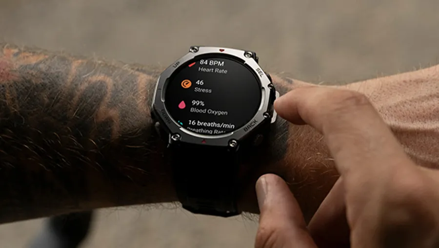 Amazfit T-Rex 3 BioTracker 3.0 пульс SpO2 стресс сон мониторинг