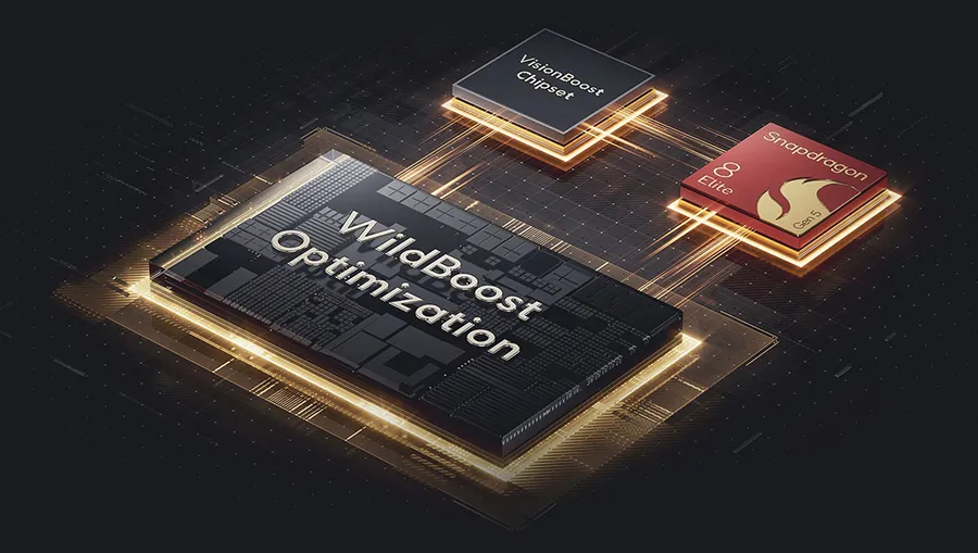 Технология WildBoost для стабильного FPS в играх на POCO F8 Ultra