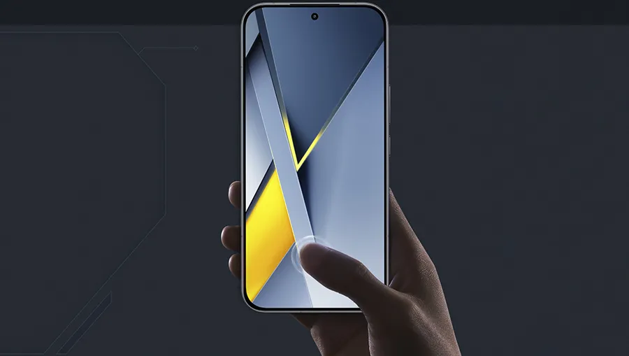 Быстрый сканер отпечатка пальца в смартфоне POCO F8 Ultra &mdash; работает с мокрыми руками