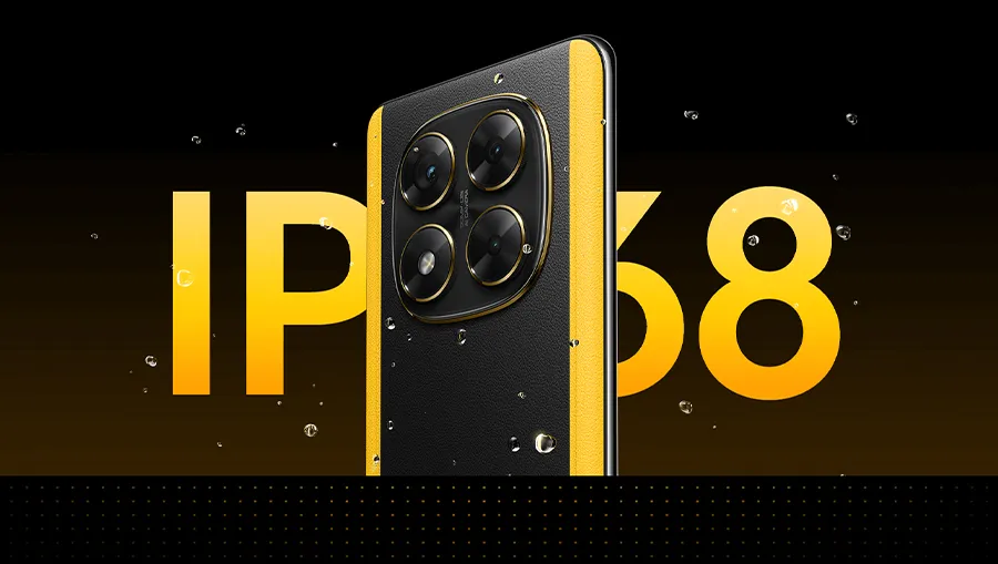 Защита IP68 и Gorilla Glass Victus 2 смартфона POCO X7