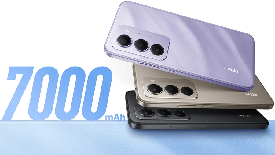 Купить смартфон Xiaomi Redmi 15 4G — аккумулятор 7000 мАч и дисплей 144 Гц