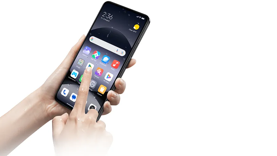 Удобный сканер отпечатков пальцев в экране смартфона Redmi Note 14