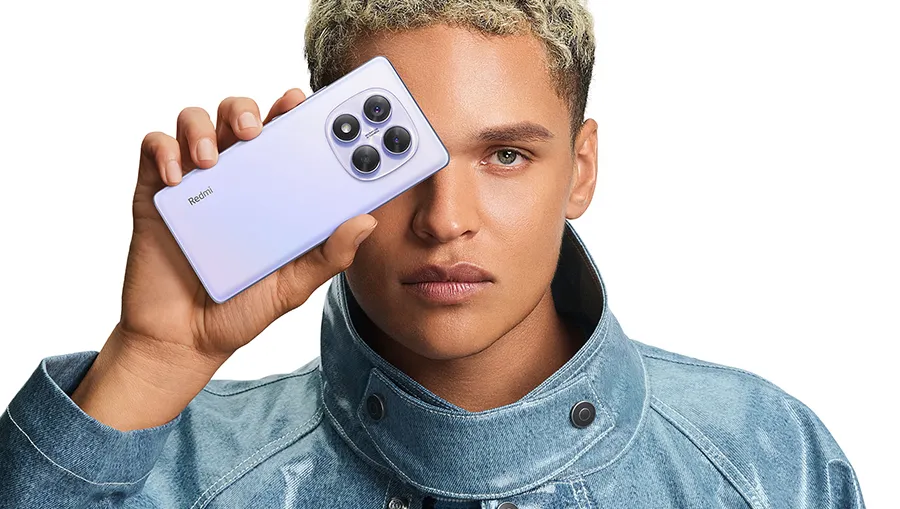 Изящный дизайн с изогнутым экраном смартфона Xiaomi Redmi Note 14 Pro