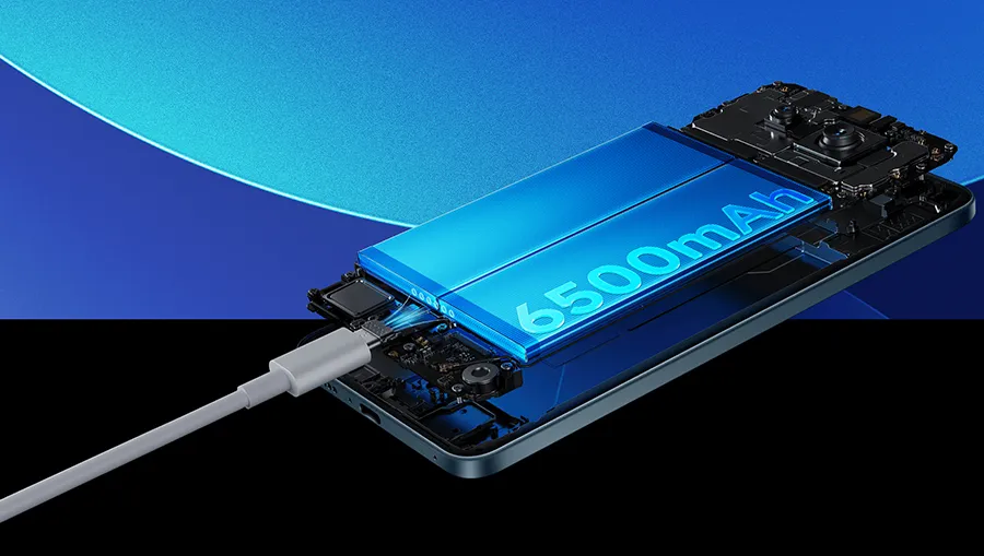 Кремний-углеродная батарея 6500 мАч и реверсивная зарядка в Redmi Note 15 Pro