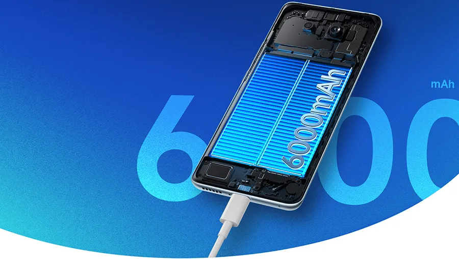 Батарея 6000 мАч и реверсивная зарядка в Redmi Note 15