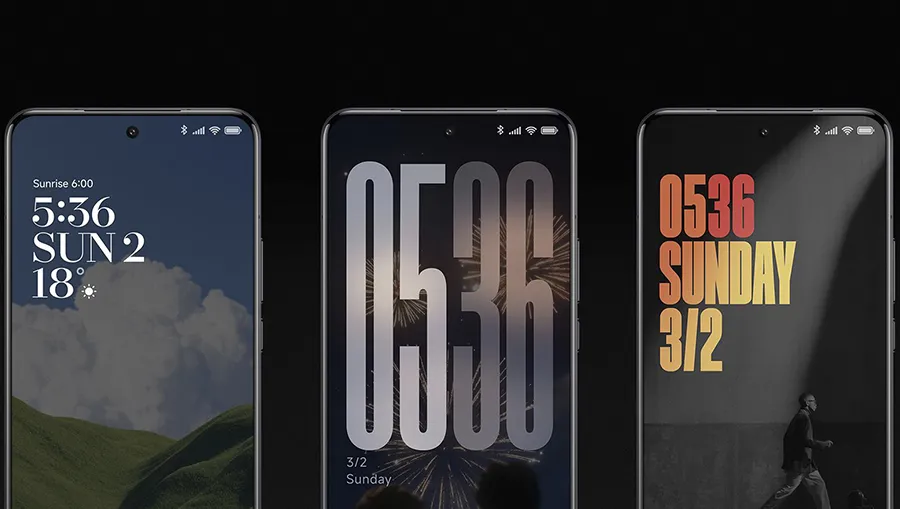 Функция Always On Display (всегда включенный экран) на Xiaomi 15 Ultra