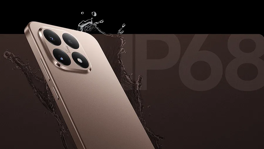 Влагозащита IP68 и прочное стекло Gorilla Glass 7i на Xiaomi 15T