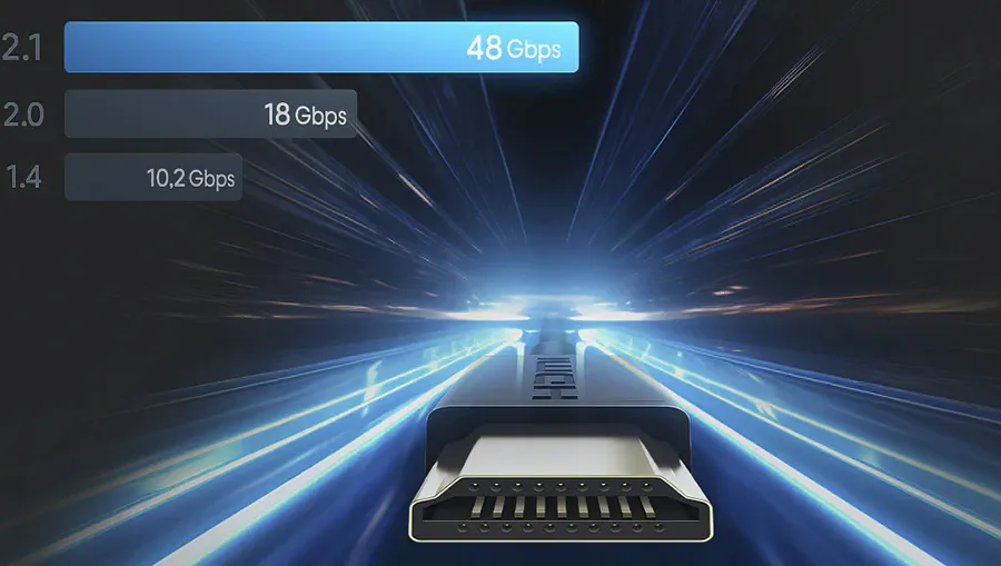 Dreame 55Q100 цена GOODMi — HDMI 2.1 для 4K и высокой частоты