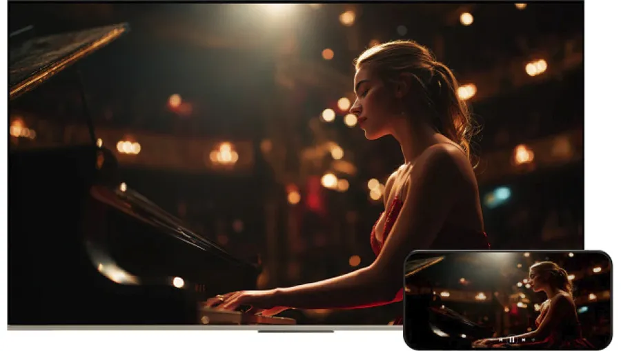 Купить Dreame 55Q100 — встроенный Chromecast для трансляции контента