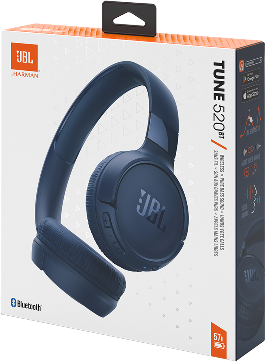 Беспроводные наушники JBL Tune 520BT Blue купить в фирменном  интернет-магазине Xiaomi