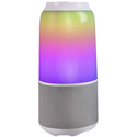 Портативная Bluetooth колонка Velev V03 Colorful Lighting Sound с подсветкой White, Цвет: Белый - GOODMi