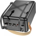 Внешний аккумулятор Borofone BJ32 80000 mAh (22.5W/PD20W/QC 3.0/Lamp) Black, изображение 3 - GOODMi