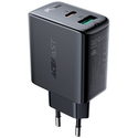 Сетевой адаптер ACEFAST A5 PD 32W (USB-C+USB-A) Black, Цвет: Черный - GOODMi