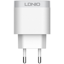 Зарядное устройство LDNIO A303Q 18W USB*3A + кабель Type-C White - GOODMi