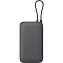 Внешний аккумулятор Xiaomi Power Bank 20000mAh Integrated Cable (PB2020MI) Black, Цвет: Черный, изображение 4 - GOODMi