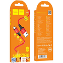 Кабель Hoco X86 USB A to Micro USB 1m Красный, изображение 3 - GOODMi