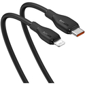 Кабель Baseus Pudding USB-C to Lightning 20W 1.2м Черный, изображение 3 - GOODMi