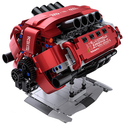 Уценка Конструктор ONBOT Engine V8 Red, изображение 2 - GOODMi