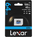 Карта памяти MicroSD Lexar High-Performance 633x 64GB, изображение 2 - GOODMi