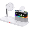 Беспроводное зарядное устройство C09Pro Qi2 3в1 Белое, Цвет: Белый - GOODMi