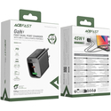 Сетевое зарядное устройство ACEFAST A106 45W Black, изображение 6 - GOODMi