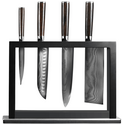 Набор ножей из дамасской стали Huo Hou Set of 5 Damascus Knife Sets (4 ножа + подставка) (HU0073) - GOODMi