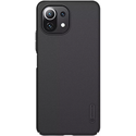 Чехол-накладка Nillkin силиконовая Frosted Shield для Xiaomi 11 Lite черный, Основной цвет: Черный - GOODMi