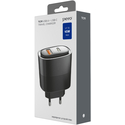 Сетевое зарядное устройство PERO TC11 USB-A QC3.0 + USB-C PD, 45W Black, изображение 7 - GOODMi