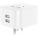 Умная розетка Xiaomi Mi Smart Power Plug Wi-Fi (2 USB) ZNCZ06CM, изображение 4 - GOODMi