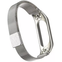Миланский сетчатый браслет для Xiaomi Mi Band 3/4 Silver (магнитный замок), изображение 2 - GOODMi