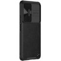 Чехол-накладка Nillkin Leather Case CamShield для POCO F4 Black, Основной цвет: Черный, изображение 3 - GOODMi