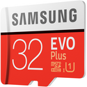 Карта памяти Samsung EVO Plus microSDXC 32GB + SD адаптер, Объем: 32 ГБ, изображение 2 - GOODMi