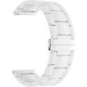 Ремешок керамическй 22mm Lyambda Libertas White (DSG-09-22-WW), Основной цвет: Белый - GOODMi