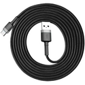 Кабель Baseus cafule Cable USB-A/Type-C 2A 2m grey-black, Цвет: Серый, изображение 2 - GOODMi