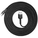 Кабель Baseus cafule Cable USB-A/Type-C 2A 3m grey-black, изображение 3 - GOODMi
