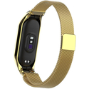 Миланский сетчатый браслет Xiaomi Mi band 7 золотой (магнитный замок), Основной цвет: Золотистый, изображение 2 - GOODMi