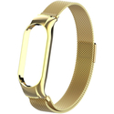 Миланский сетчатый браслет Xiaomi Mi band 7 золотой (магнитный замок), Основной цвет: Золотистый, изображение 5 - GOODMi