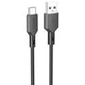 Кабель Borofone BX70 USB A/Type-C (1м) Черный, Цвет: Черный - GOODMi