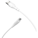 Кабель Borofone BX18 USB A/Micro (3M) белый, изображение 3 - GOODMi