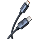 Кабель Baseus Crystal Shine Type-C - Type-C 100W 1.2м Black, изображение 2 - GOODMi