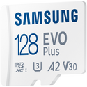 Карта памяти Samsung EVO Plus microSDXC 128GB + SD адаптер, Объем: 128 ГБ, изображение 2 - GOODMi