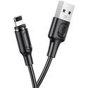 Кабель Магнитный Borofone BX41 Skill USB/Lightning Черный - GOODMi