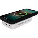Внешний аккумулятор Power Bank SOLOVE W12 Pro MagSafe 10000 mAh White, изображение 6 - GOODMi