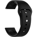 Ремешок силиконовый 20mm Lyambda Altair Black (DSJ-01-01T-20-BK), Основной цвет: Черный - GOODMi