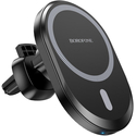 Автодержатель с БЗУ Borofone BH201 15W (Черный), изображение 3 - GOODMi