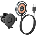 Автодержатель с БЗУ Hoco CW42 15W (Черный), изображение 3 - GOODMi