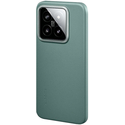 Чехол-накладка силиконовая с фактурой под кожу для Xiaomi 14 зеленый - GOODMi